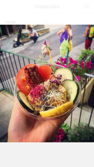 Hummus ✌  at Britta Take Away in Riomaggiore