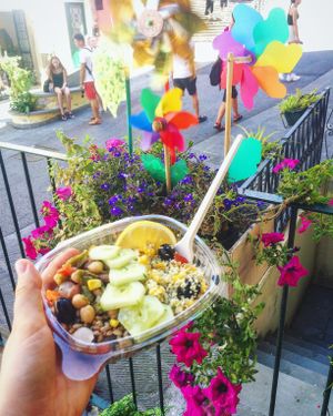 Spelt salad ?  at Britta Take Away in Riomaggiore
