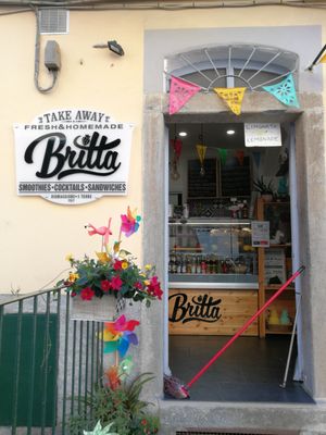Entrance at Britta Take Away in Riomaggiore