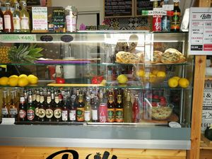 Bar inside. at Britta Take Away in Riomaggiore