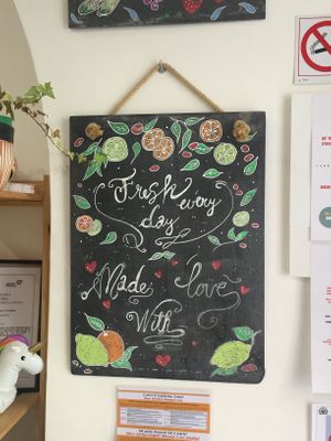 Inside  at Britta Take Away in Riomaggiore