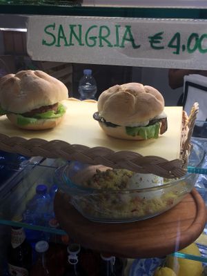 Sandwiches  at Britta Take Away in Riomaggiore