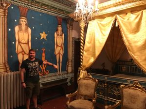 One of the rooms at Ristorante Castello di Valenzano in Subbiano