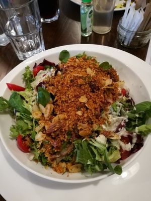 Salad with Couscous at The Hidden City Cafe in Londonderry