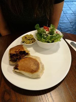 Seitan Teriyaki at The Hidden City Cafe in Londonderry