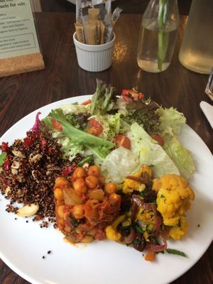 Salad mix  at The Hidden City Cafe in Londonderry