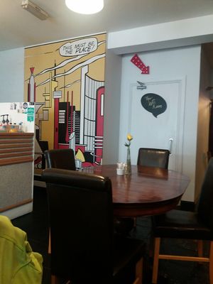 Inside at The Hidden City Cafe in Londonderry