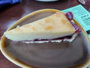 Bakewell tart. So good! at The Caledonia in Liverpool