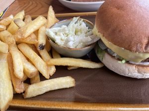 Cvk burger   at The Caledonia in Liverpool