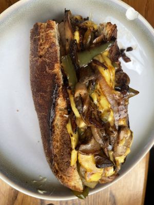 Philly cheezesteak   at The Caledonia in Liverpool