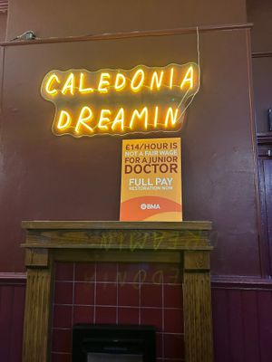 Cute atmosphere at The Caledonia in Liverpool