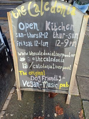  at The Caledonia in Liverpool