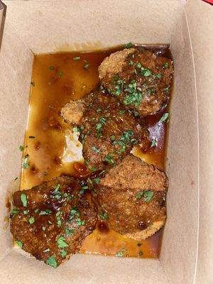 Ckn wings  #Veganuary at The Caledonia in Liverpool