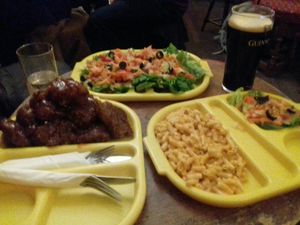 All vegan at The Caledonia in Liverpool