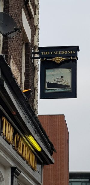Exterior at The Caledonia in Liverpool