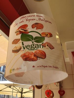 Available all days vegan sweet options at Profanter in Bressanone