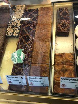 vegan labels at Profanter in Bressanone