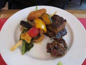 Main dish at De Waaghals in Amsterdam