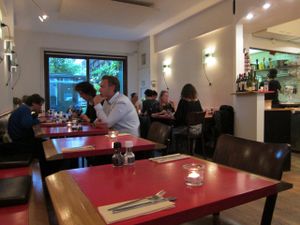 Seating at De Waaghals in Amsterdam