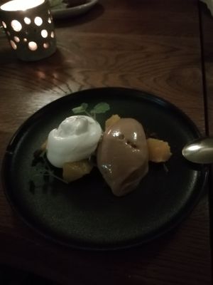 Desert vegan at De Waaghals in Amsterdam