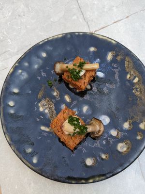 Amuse bouche at De Waaghals in Amsterdam