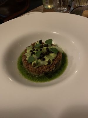 Eggplant meets breadcrumbs  at De Waaghals in Amsterdam