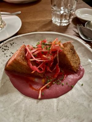 Fried potatoes   at De Waaghals in Amsterdam