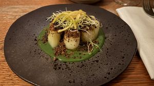 Leeks   at De Waaghals in Amsterdam