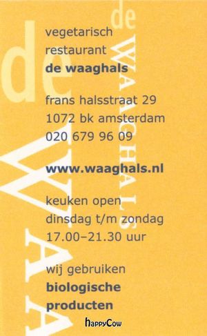  at De Waaghals in Amsterdam