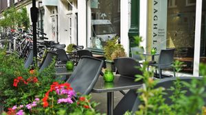 Terrace at De Waaghals in Amsterdam