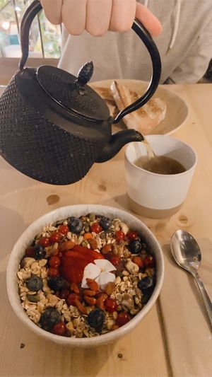 Smoothie bowl at Terrarea in Matosinhos
