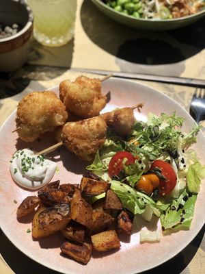Cauliflower Wings at Terrarea in Matosinhos