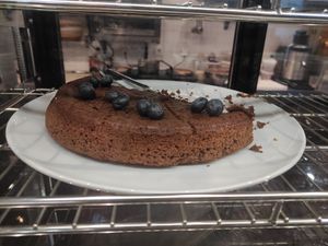 Vegan cake at Terrarea in Matosinhos