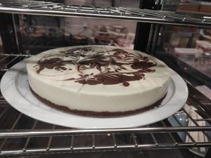 Vegan cake at Terrarea in Matosinhos