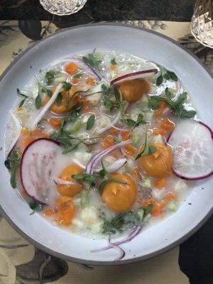 Main course at Terrarea in Matosinhos