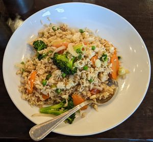 Vegan Veggie Fried Rice at Thailicious in Henderson