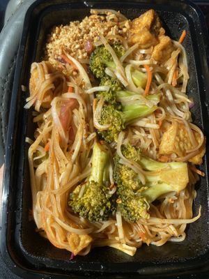 Vegan pad Thai  at Thailicious in Henderson