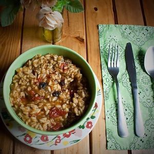 Vegan Risotto at Bistro Vitta in Cuiaba