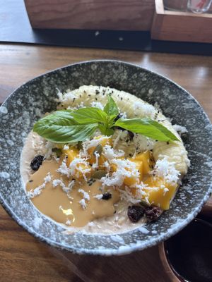 Porridge  at The Factory Cafe in Koh Tao