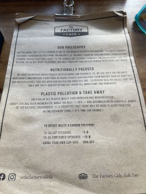  #Veganuary at The Factory Cafe in Koh Tao