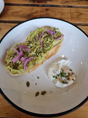 Avo Toast at The Factory Cafe in Koh Tao
