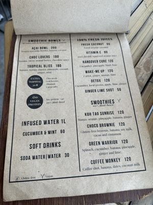   at The Factory Cafe in Koh Tao