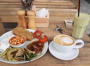 Factory Brunch at The Factory Cafe in Koh Tao