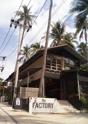 The Factory Cafe at The Factory Cafe in Koh Tao