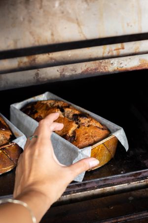 FRESHLY BAKED BANANA BREAD ( VEGAN ) at The Factory Cafe in Koh Tao