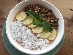 Smoothly bowl  at The Factory Cafe in Koh Tao