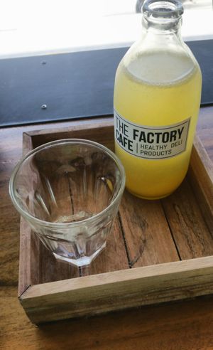 Kombucha at The Factory Cafe in Koh Tao