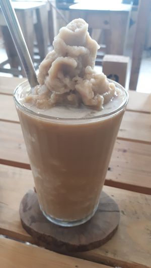 Caramel Frappucino at The Factory Cafe in Koh Tao