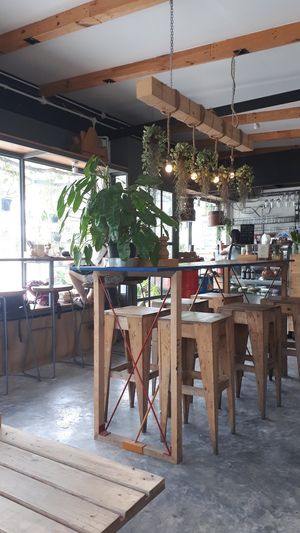 Furnishing at The Factory Cafe in Koh Tao