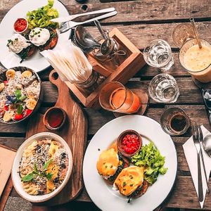 Brunch at The Factory Cafe in Koh Tao